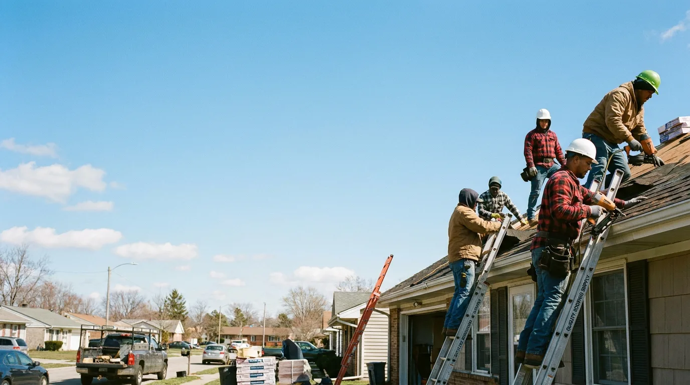 Roofing in Groveland, IL near me